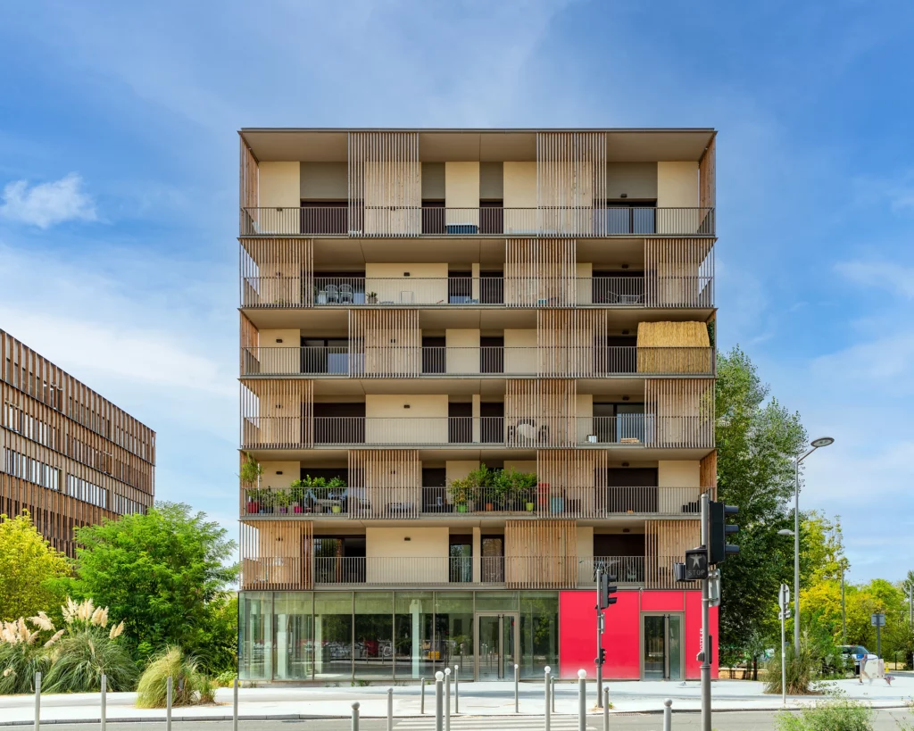 Ilot Petit Bruges – Quartier du Lac – Bordeaux – Architectes : A+ Samuel Delmas