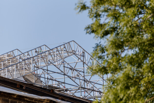 Étaiement pour charpente métallique