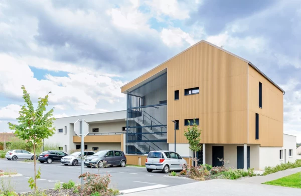 Ensemble immobilier "Le Jardin des Délices" – Giberville – Architecte : Billard-Durand & Associés Ensemble immobilier "Le Jardin des Délices" – Giberville – Architecte : Billard-Durand & Associés