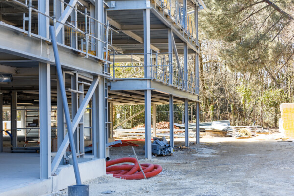Plancher bac acier et charpente métallique